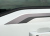 Detailed view of 2021-2025 Ford F-150 FP700 Side Door Stripes Vinyl Body Decals 3M Graphics - ENFORCER BLACK/GRAY