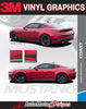 View of 2024-2025 Ford Mustang Side Door Lower Rocker Panel Stripes COAST Body Decals 3M Vinyl Graphics