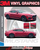 2024 Ford Mustang Side Door Lower Rocker Panel Stripes RACEWAY Body Decals 3M Vinyl Graphics