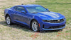 Detailed view of 2019-2024 Chevy Camaro Racing Stripes Rev Sport with Pin Outline Rally Hood Decals Vinyl Graphics Kit