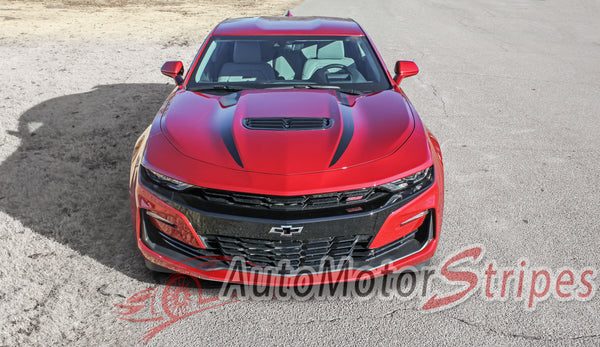 2019-2024 Chevy Camaro Hood Decals, Camaro Spider Decals Graphic