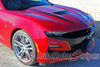 Detailed view of 2019-2024 Chevy Camaro Spider Decals Hood Spear Stripes Widow 3M Vinyl Graphics Kit