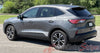 Detailed view of 2021-2025 Ford Escape EVADE SIDES Stripes Lower Door Body Accent 3M Decals Vinyl Graphic