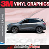 2020 2021 2022 2023 2024 Ford Escape SABRE SIDES Stripes Upper  Door Body Accent 3M Decals Vinyl Graphic