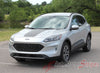 Detailed view of 2020-2024 Ford Escape DEPART Center Hood Accent Vinyl Graphic 3M Stripes Decal