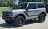 Ford Bronco Full Size HORSESHOE Side Body Stripes Upper Door Accent Decals Vinyl Graphics Kits