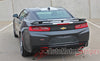 Detailed view of 2016-2018 Chevy Camaro Overdrive Center Wide Hood Roof Trunk Spoiler Rally Racing 3M Stripes Kit fits SS RS V6