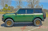 Ford Bronco Full Size REINS Side Body Stripes Upper Door Accent Decals Vinyl Graphics Kits