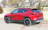 Rear Driver Side View of Chevy Blazer SIDEKICK Stripes Side Door Decals Body Stripe 3M Vinyl Graphics Kit