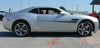 2010-2013 and 2014-2015 Chevy Camaro Shakedown Hockey Stick Side 3M Vinyl Graphics Decals Stripes Kit - Another Side View