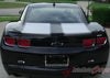 2010-2013 or 2014-2015 Chevy Camaro Bumblebee Style Racing Stripes Rally 3M Vinyl Graphics Kit - Rear View