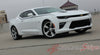 Detailed view of 2016-2018 Chevy Camaro Pike Upper Side Door to Fender Accent Vinyl Stripes Decal Graphic Kit fits SS and RS Models