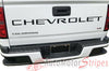 2021 2022 Chevy Colorado Decals TAILGATE LETTERS Rear Tailgate Blackout Vinyl Graphics 3M Stripes Kit