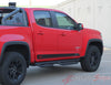 Detailed view of 2015-2022 Chevy Colorado RAMPART Lower Rocker Panel Accent Factory Bodyside Style Vinyl Graphics 3M Stripes Kit