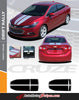 2016 2017 2018 2019 Chevy Cruze Drift Rally Hood Racing Stripes Decals Vinyl Graphics 3M Kit