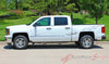 2007-2017 Chevy Silverado Champ Flag Truck Side Bed Vinyl Graphics - Driver Side Profile View