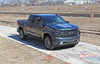 Detailed view of 2019-2025  Chevy Silverado Hood Stripes Hood and Tailgate Decal BOW RALLY Stripes 3M Vinyl Graphics Kit
