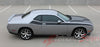 2011 2012 2013 2014 2015 2016 2017 Dodge Challenger Pursuit T/A 392 Side Stripe Side Door Panel Body Line Vinyl Graphics Stripe Package - Upper Side View