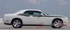 2008-2010 and 2011-2019 2020 2021 2022 2023 Dodge Challenger Duel Mopar Factory Style Strobe R/T Vinyl Graphics Stripes - Passenger Side View