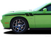 Detailed view of 2011-2023 Dodge Challenger Fury Mopar Factory Style Strobe Vinyl Graphics Stripes 3M Decals Package