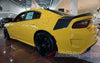 Detailed view of 2015-2023 Dodge Charger Tailband Daytona Hemi Vinyl Decklid Trunk Rally Stripes 3M Graphic Decal R/T SRT 392 Hellcat Mopar Kit