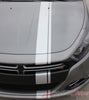 2013-2016 Dodge Dart E-Rally Mopar Style Offset Euro Racing Stripes Vinyl Graphics 3M Striping