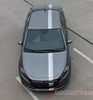 2013-2016 Dodge Dart E-Rally Mopar Style Offset Euro Racing Stripes Vinyl Graphics 3M Striping