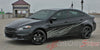2013-2016 Dodge Dart Ripped Side Lower Body Door Rocker Panel Vinyl Graphics 3M Striping