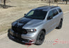 Detailed view of 2014-2024 Dodge Durango Hood Racing Stripes SUV Rally Vinyl Graphic 3M Decals Package