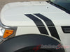 2007-2012 Dodge Nitro Double Bar Hash Marks Mopar Style Hood 3M Vinyl Graphics Stripes Decals