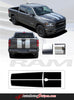 2019 2020 2021 2022 2023 2024 Dodge Ram Racing Stripes Rally Hood Tailgate Truck Decals Vinyl Graphic 3M Stripe Package