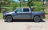 Detailed view of 2019-2025 Dodge Ram Stripes Hash Marks Double Bar Truck Hood Fender Vinyl Graphic 3M Stripe Package