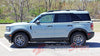 Detailed view of 2021-2025 Ford Bronco Sport RIDER Side Body Stripes Upper Door Accent Decals Vinyl Graphics Kits 3M