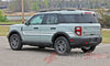 Detailed view of 2021-2025 Ford Bronco Sport REVIVE Retro Side Body Stripes Upper Door Accent Decals Vinyl Graphics Kits 3M