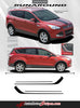 2013-2017 Ford Escape Runaround Upper Body Line Door 3M Vinyl Decal Graphic Stripes