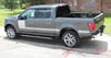Ford F-150 Force One Factory Style Hockey Stick Side Vinyl Decal Graphic - Solid Color Option