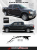 2009 - 2014 Ford F-150 Predator Factory Style Bed Raptor Mudslinger Style Vinyl Decal Graphic 3M Stripes