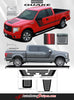2009-2014 and 2015-2020 Ford F-150 Quake Hood and Sides Combo Factory Tremor FX Style Hockey Stick Side Vinyl Decal Graphic Stripes