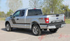 2018 Ford F-150 Speedway Tailgate Blackout Lead Foot Stripes Decals Vinyl Graphic 3M