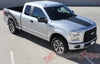 2015 2016 Ford F-150 Torn Truck Bed Mudslinger Style Side Vinyl Graphic Decals 3M Stripes Kit