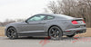 Detailed view of 2018-2023 Ford Mustang Mach 1 Style Racing Stripes Supersonic Rally Stripes Center Wide Vinyl Graphics 3M Decals