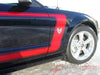 2005 - 2009 Ford Mustang Fastback 1 Side C Stripe Boss Style 3M Vinyl Decal Graphics - Close Up View