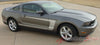 2010 - 2012 Ford Mustang Getaway Side C Boss Style Stripe 3M Vinyl Graphics - Passenger Side View