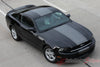 2013-2014 Ford Mustang Super Snake Venom Center Wide Racing Rally Stripes Vinyl Graphics - Wide View
