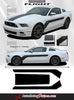 2013 2014 Ford Mustang Flight Hockey Style Vinyl Graphics 3M Decals for Sides and Hood