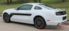 2013 2014 Ford Mustang Flight Hockey Style Vinyl Graphics 3M Decals - Rear Side View