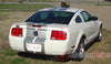 2005 - 2009 Ford Mustang SV-6 V6 Racing and Lemans 10" Rally Stripes Vinyl Graphics 3M Decals - Rear Side View