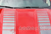 Ford Ranger Hood Decals NOMAD HOOD Split Hood Stripes Vinyl Graphics Decals Kit 2019 2020 2021 2022 2023