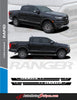 2019 2020 2021 2022 2023 2024 Ford Ranger RAPID Lower Rocker Panel Stripes Door Accent Vinyl Graphic 3M Decal