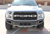 Ford Raptor Grill  Decals VELOCITOR GRILL Front Letter Text Decals Vinyl Graphics Kit 2018 2019 2020